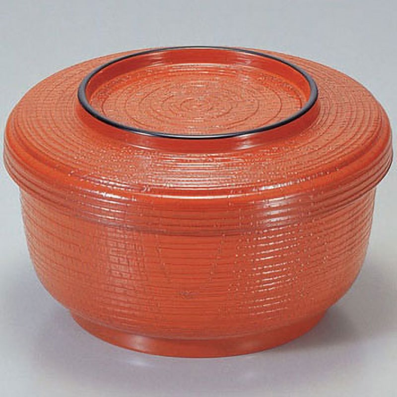 1-224-6 割子飯器 若泉漆器 朱天黒 1-224-6 【通販モノタロウ】