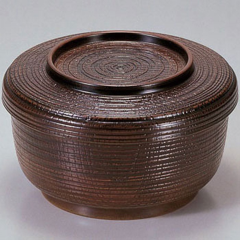 1-224-9 割子飯器 若泉漆器 栃内黒塗 1-224-9 【通販モノタロウ】