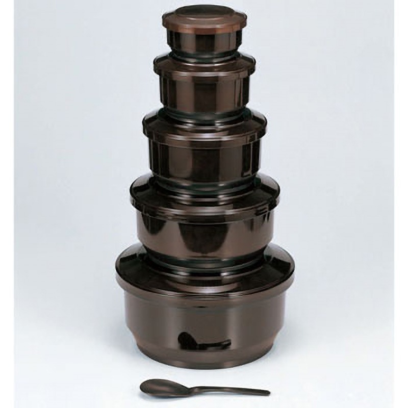 1-230-9 いずみ飯器 平付 若泉漆器 色(柄)溜 1-230-9 【通販モノタロウ】