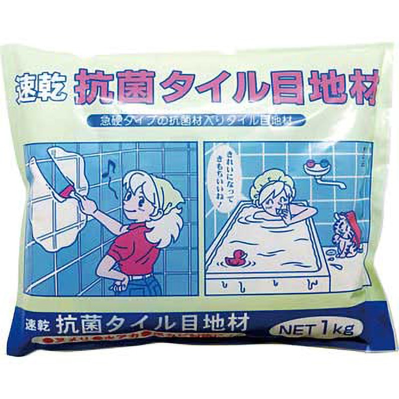 速乾抗菌タイル目地材 家庭化学 白色 【通販モノタロウ】