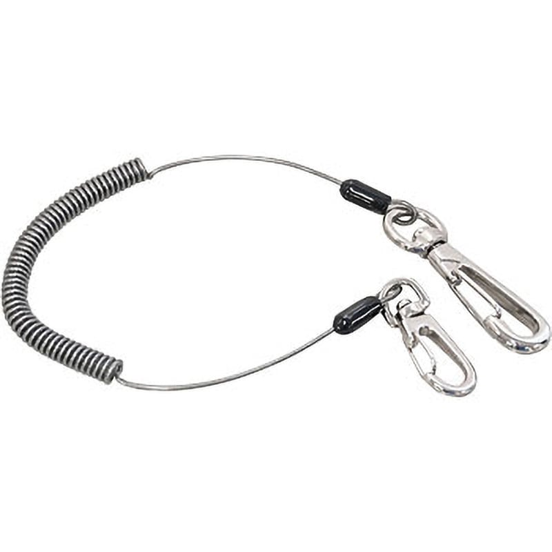 80890 安全ワイヤーコード A シンワ測定 自然長330～350mm最大長1100