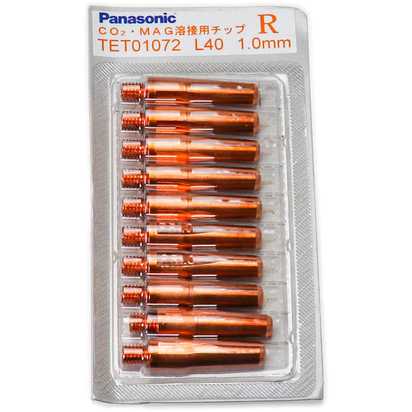 チップページ TET01072 CO2Rチップ パナソニックコネクト 適合ワイヤ径1.0