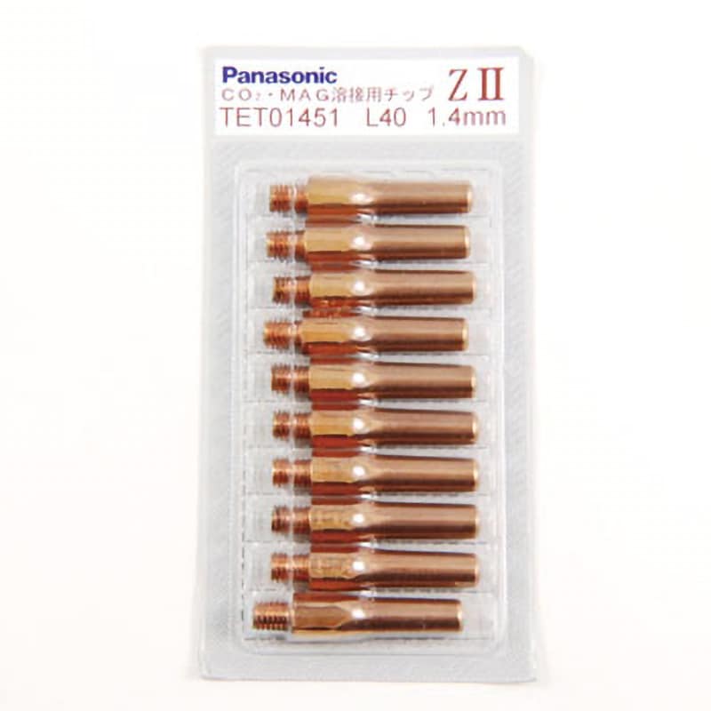 TET01451 CO2ZⅡチップ パナソニックコネクト 適合ワイヤ径1.4