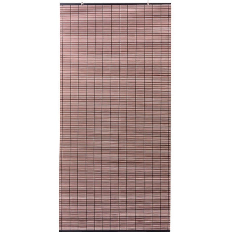 25312 樹脂製すだれ 88×135cm 大島屋 ブラウン色 - 【通販