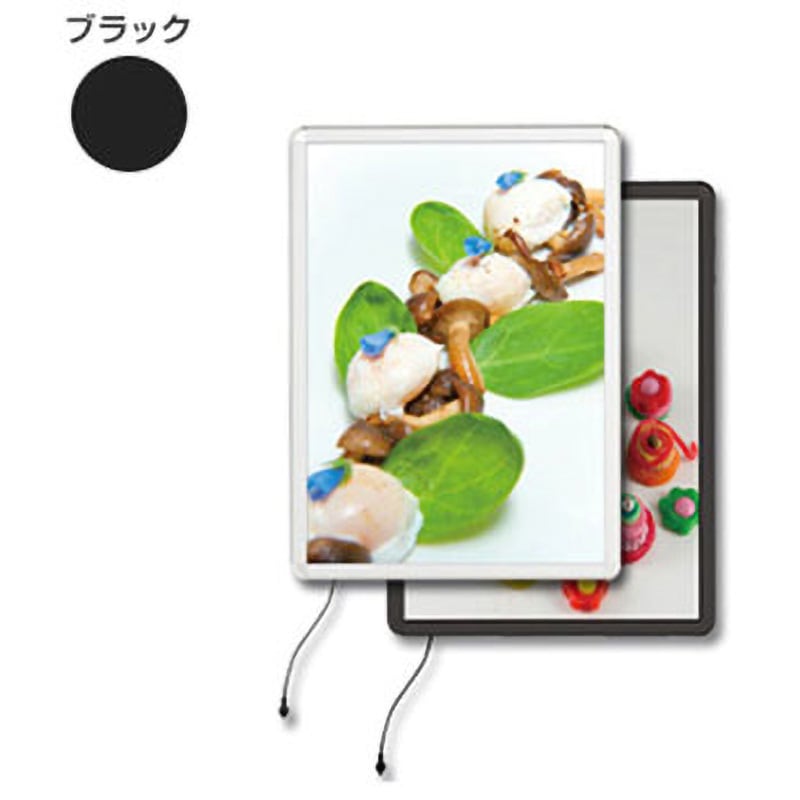 39460 MGライトパネル カスタム 屋外用 ツヤ無ブラック R型 グリーンクロス サイズB1