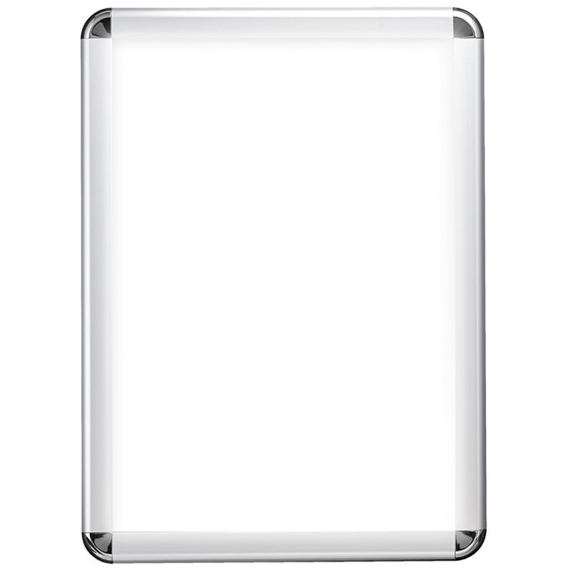 60036 PGライトLEDスリム 屋内用 ツヤ無シルバー梨地調SM+C R型 スタンド仕様 グリーンクロス サイズA0