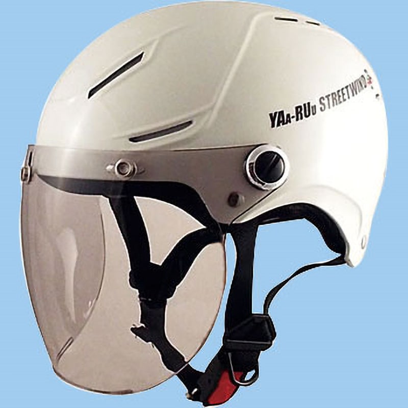 シールド付ハーフ型ヘルメットSTR-X JT YAA-RUU 1個 TNK工業(SPEEDPIT 