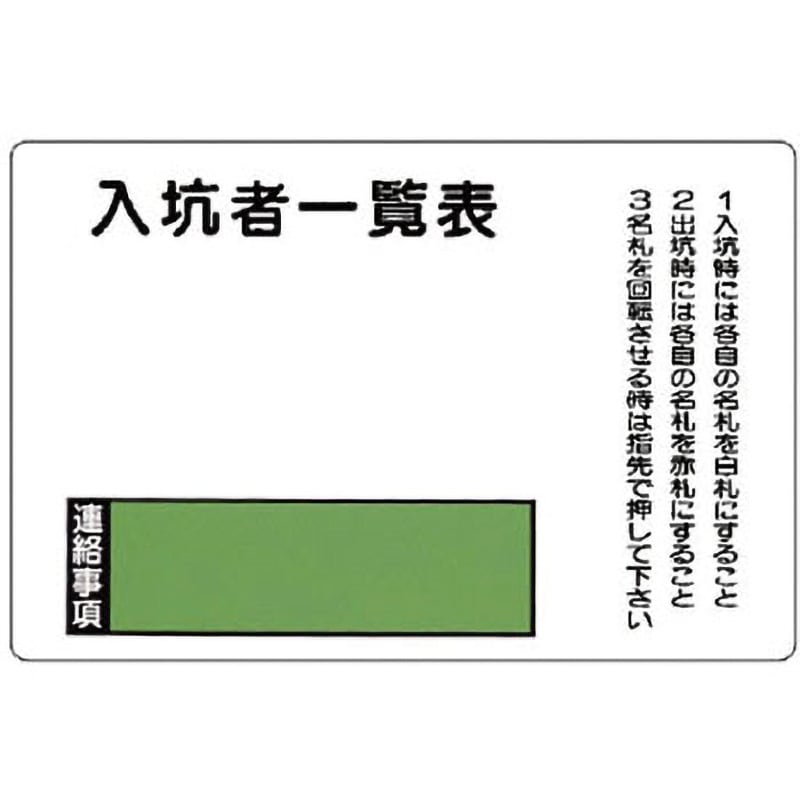 売上実績NO.1 ユニット 入場者一覧表（25名用）取付用ビス2個付 393-47