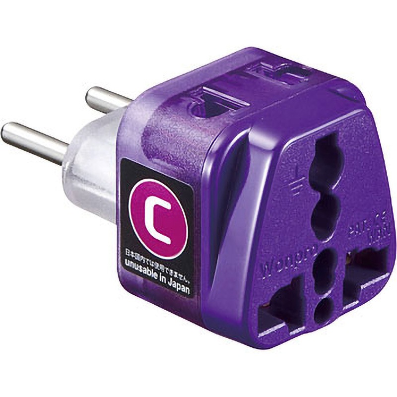 TR-AD14 海外電源変換アダプタ エレプラグW サンワサプライ A/C/CB/SE