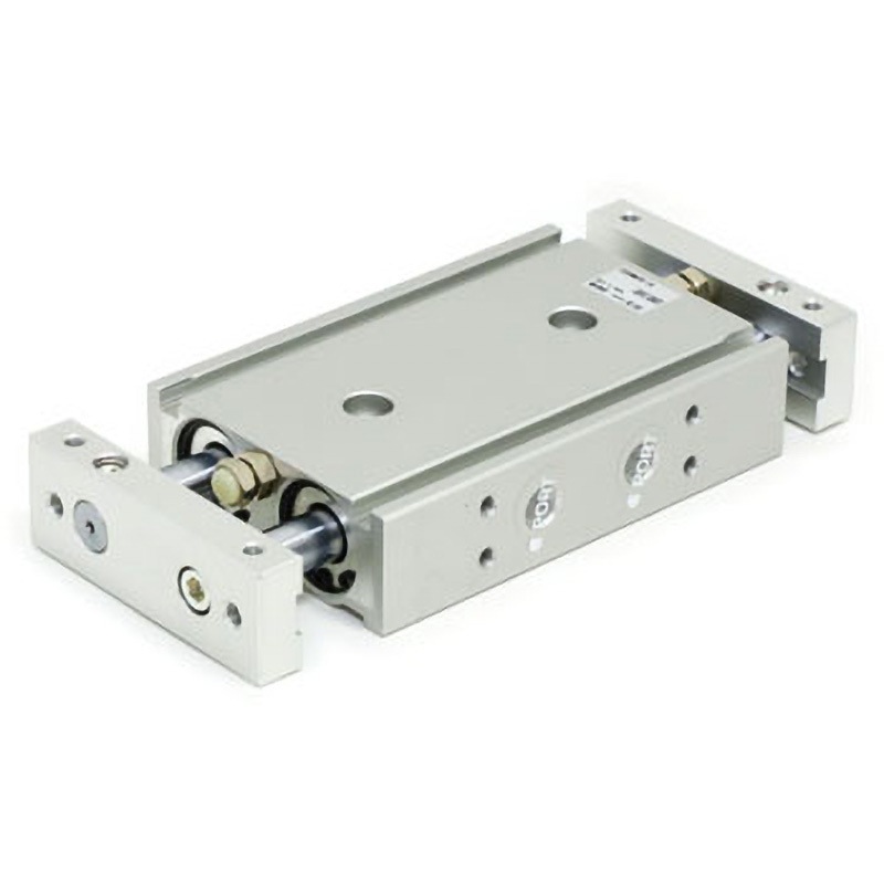 CXSWM25-10 デュアルロッドシリンダ (CXSWM25-10～) SMC すべり軸受形 シリンダストローク10mm