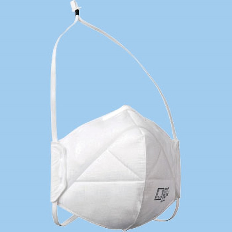 防塵マスク 7DD02V-S2-2K . 10袋 (100 個) DD02-S2-2K 使い捨て防じんマスク DD02-S2-2 重松製作所 10枚入