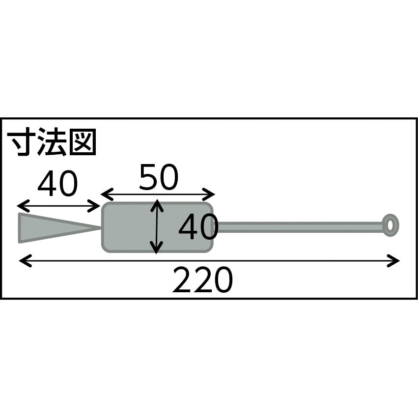 TBT-S1N 試験管洗浄ブラシ TRUSCO 毛幅50mm全長220mm 1本 TBT-S1N