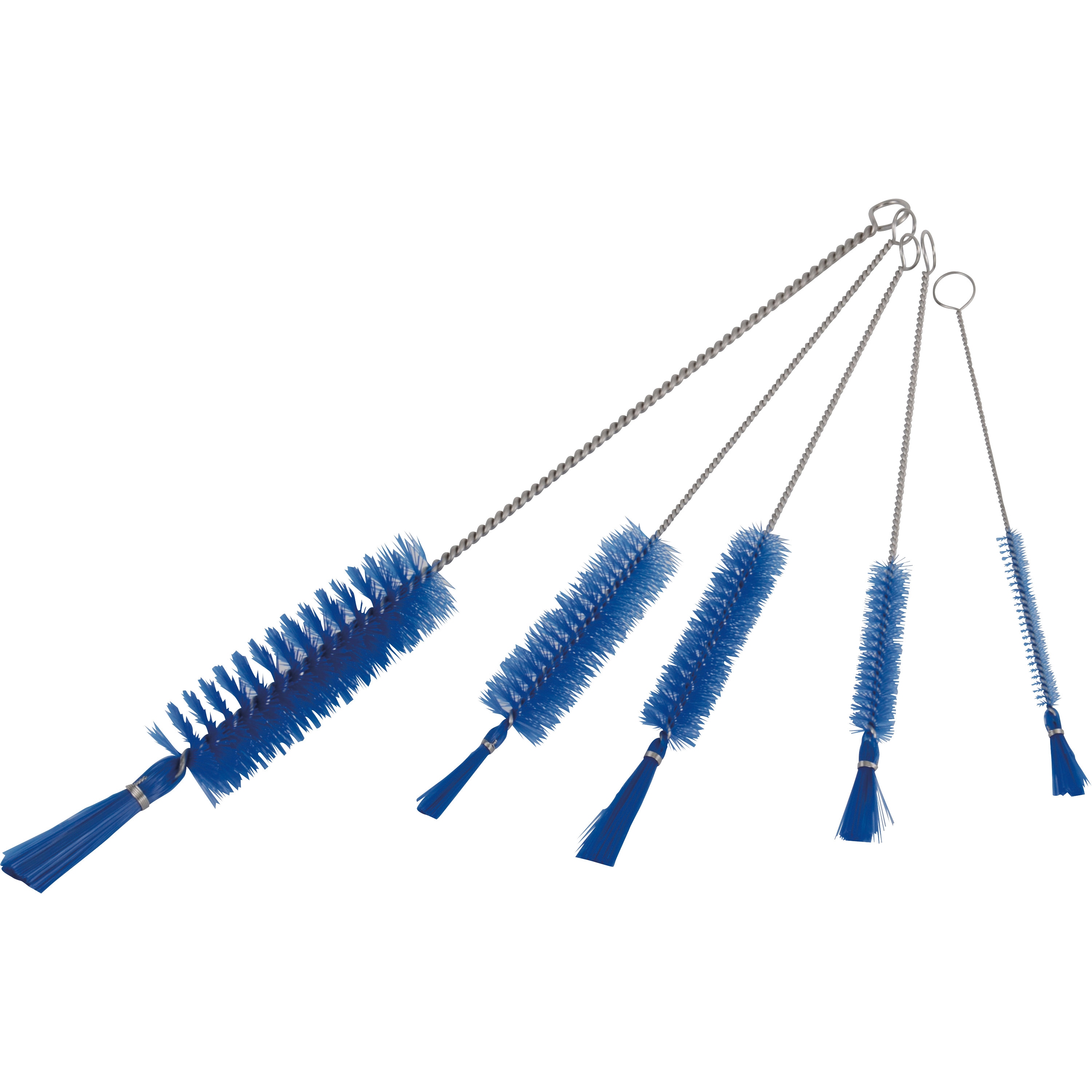 TBS-S1P 注射器洗浄ブラシ(PBT毛) TRUSCO 全長160mm毛幅50mm 1本 TBS