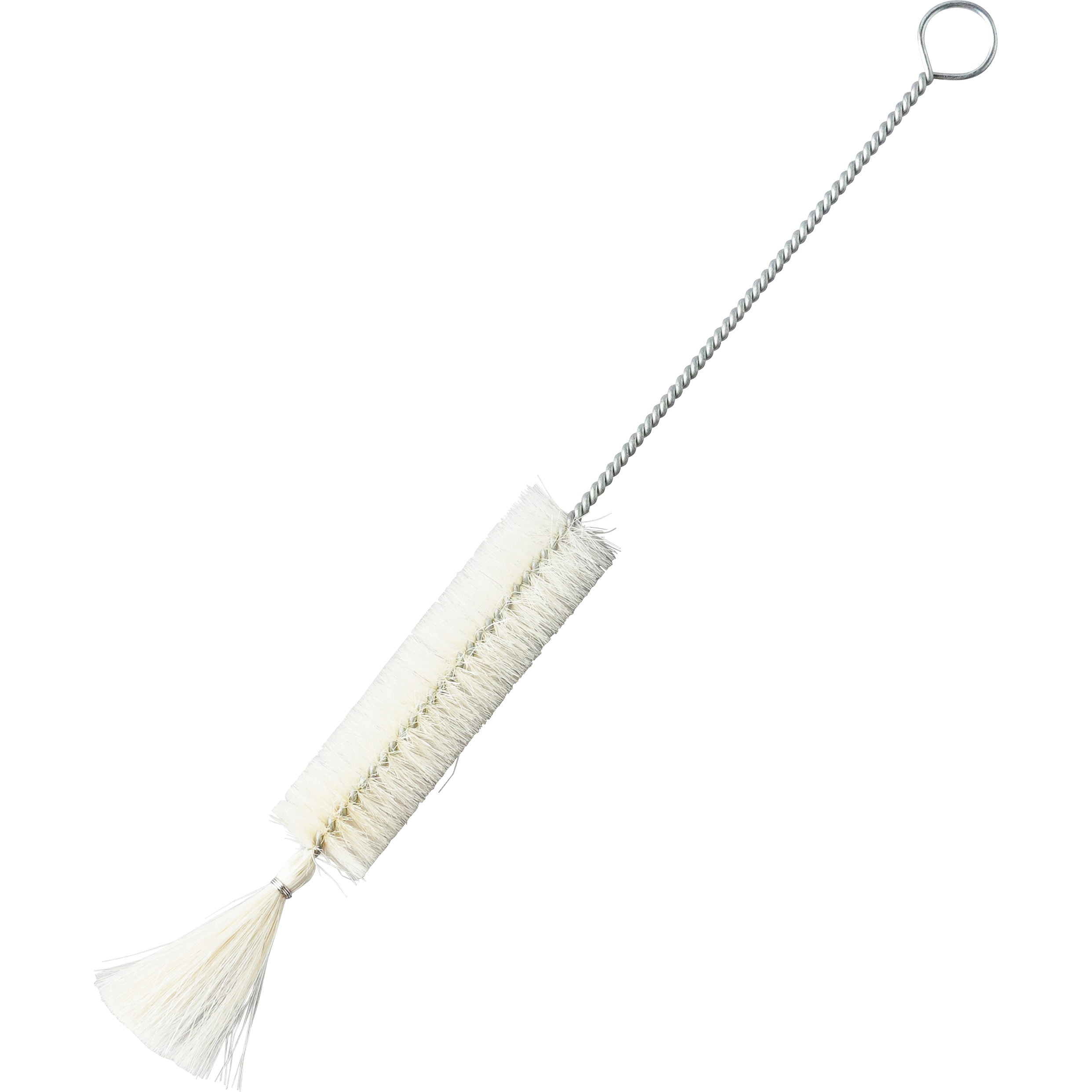 TBS-S5J 注射器洗浄ブラシ(山羊毛) TRUSCO 全長210mm毛幅65mm 1本 TBS