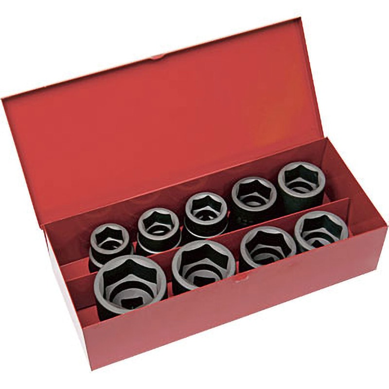 T6-9SET インパクト用ソケットセット TRUSCO 質量5kg 差込角19.0mm 1セット(9点) T6-9SET