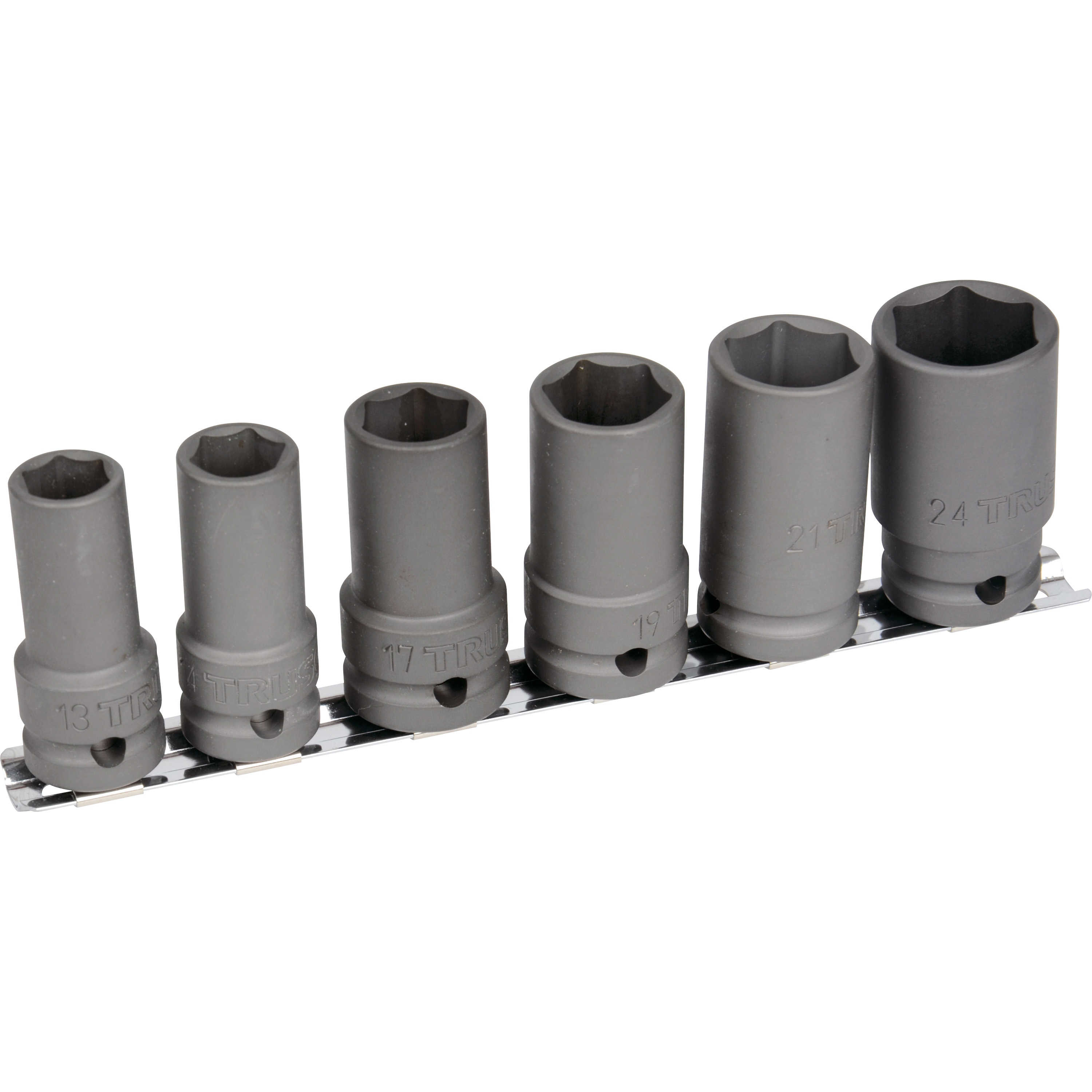T4-6LSET インパクト用ロングソケットセット TRUSCO 差込角12.7mm 1 