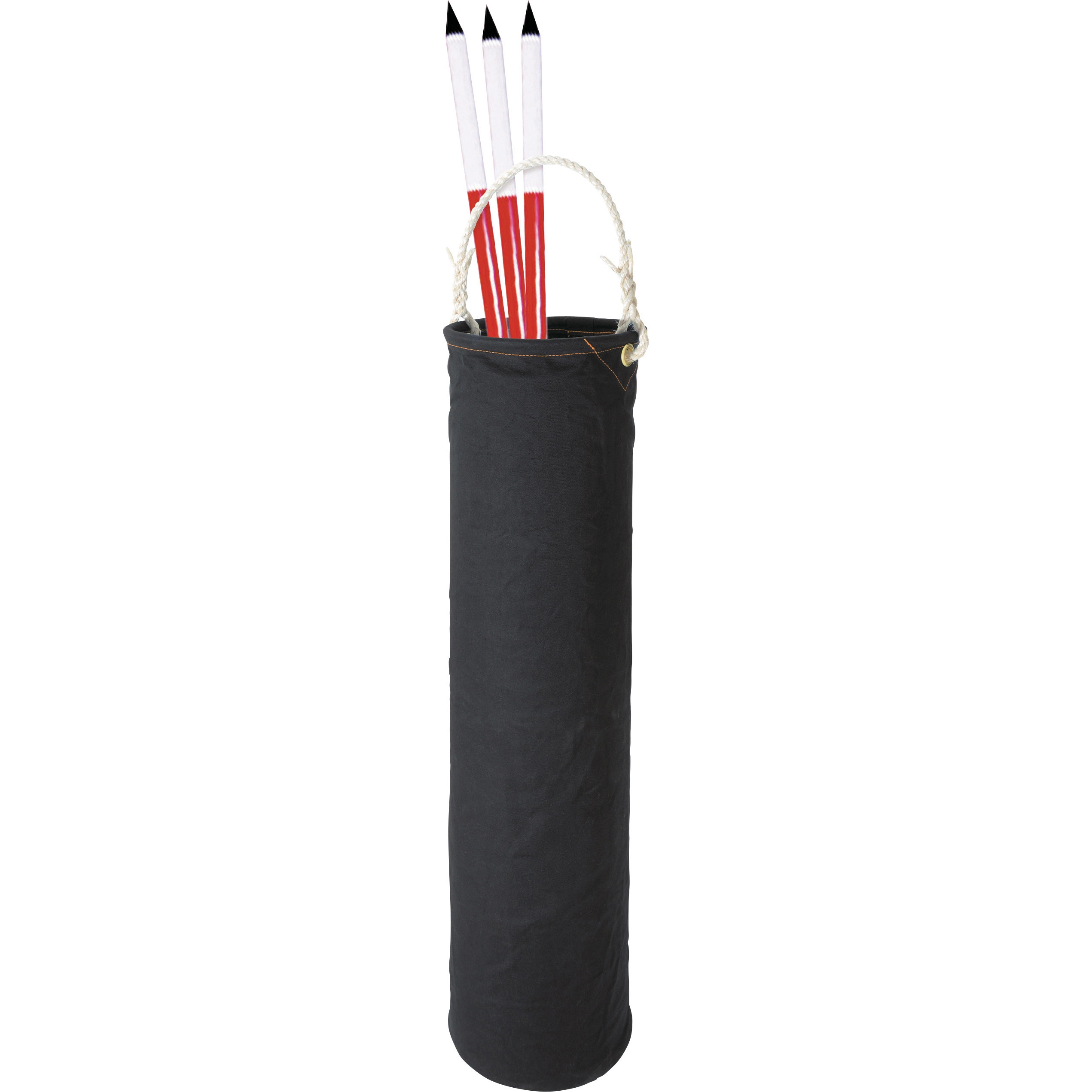 950_タイ産テングアゲハ TLDB-800 ロング電工バケツ TRUSCO ブラック色 直径240mm高さ800mm