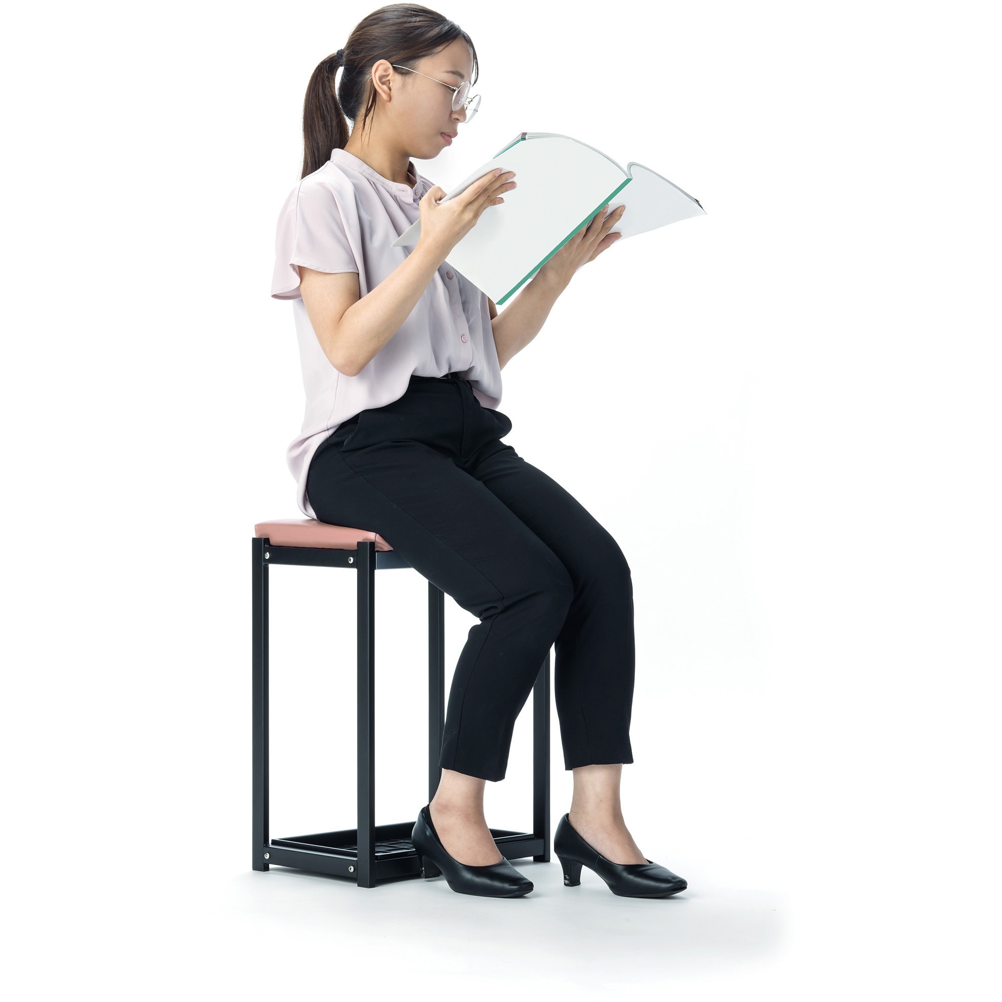 Glasgow さん専用 【名品】 J.L.モラー　ベンチチェア（送料込み） 送料無料】JL モラー No. 63A Bench （オーク材 / ソープ仕上げ