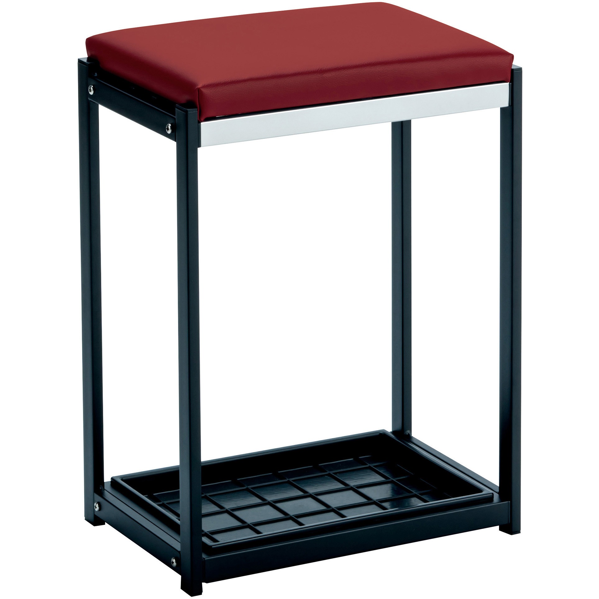 UB-293-000-6 傘立スツール テラモト 収納本数12本 ワインレッド色   UB-293-000-6