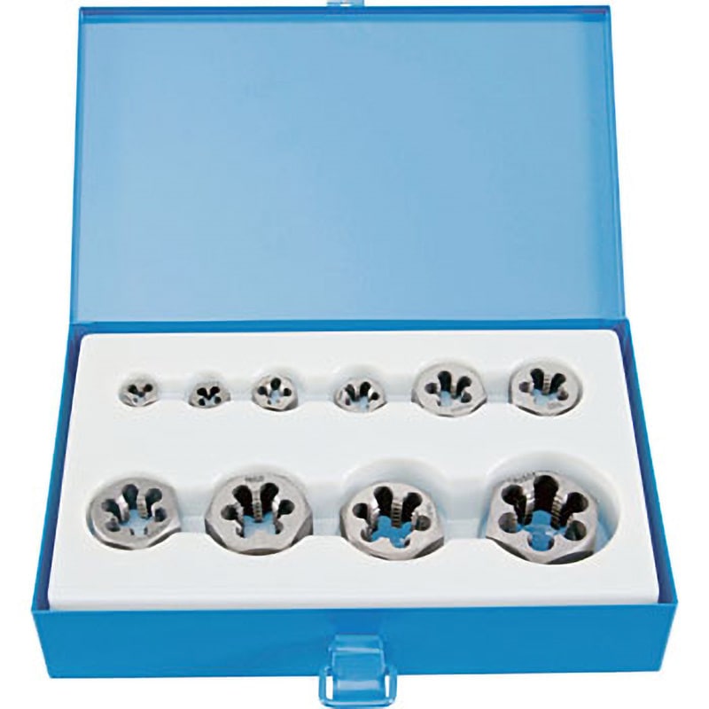 THD-FSET 六角サラエナットダイス(メートル細目ねじ) TRUSCO 合金工具鋼製