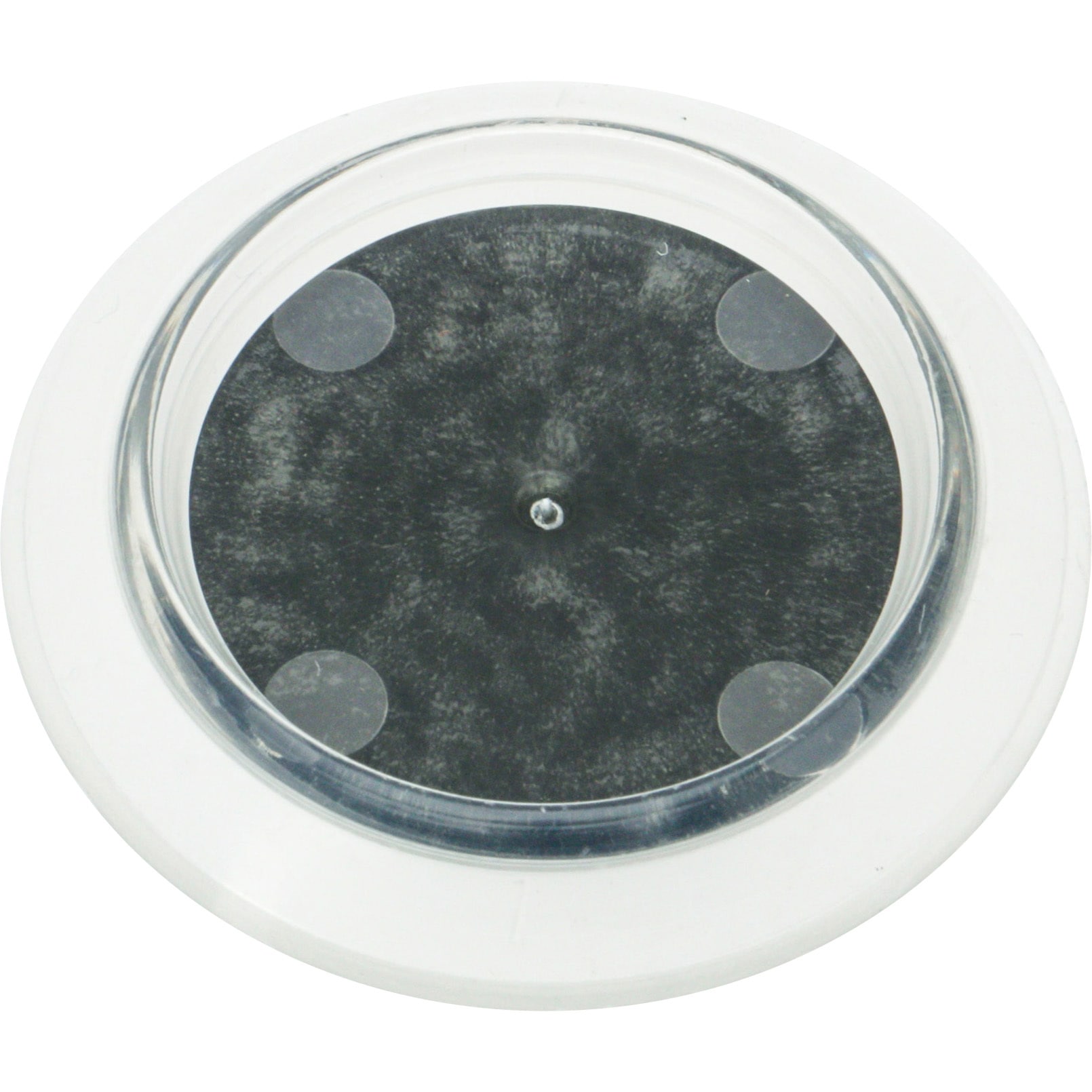 TUR715-TM 受け皿(ゴムシート付) TRUSCO 透明色 外径71.5mm TUR715-TM