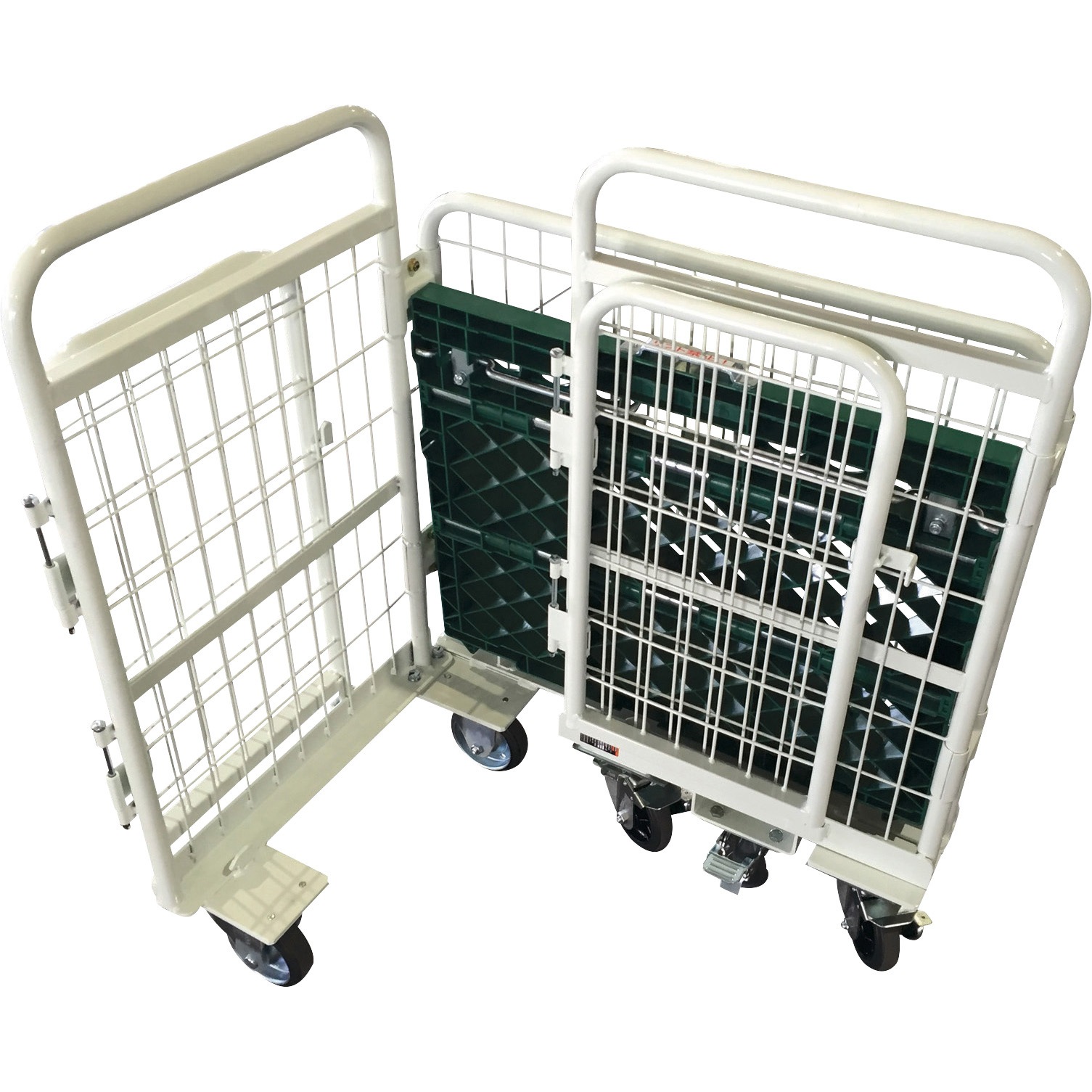 AMG-1S 折りたたみ式網台車 アミーゴカーゴ TRUSCO 荷重250kg 【通販