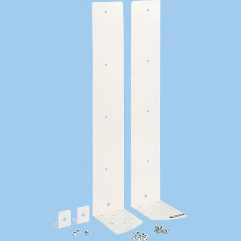 CPB-S 卓上用クリアポケットスタンド TRUSCO CPB-4を4段まで取付可能 最大積載量30kg 外寸法80×150×524mm