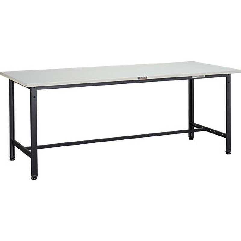 SAE-1800 DG 軽量作業台(基本タイプ)SAE型 TRUSCO スチール製天板 荷重300kg ダークグレー色 間口1800mm奥行750mm高さ740mm