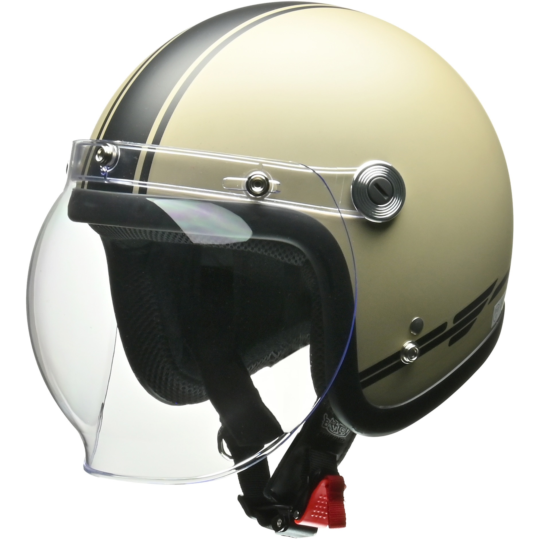 BARTON スモールジェットヘルメット 美品 バイク用品ヘルメット スモールジェット 男女兼用 フリーサイズ