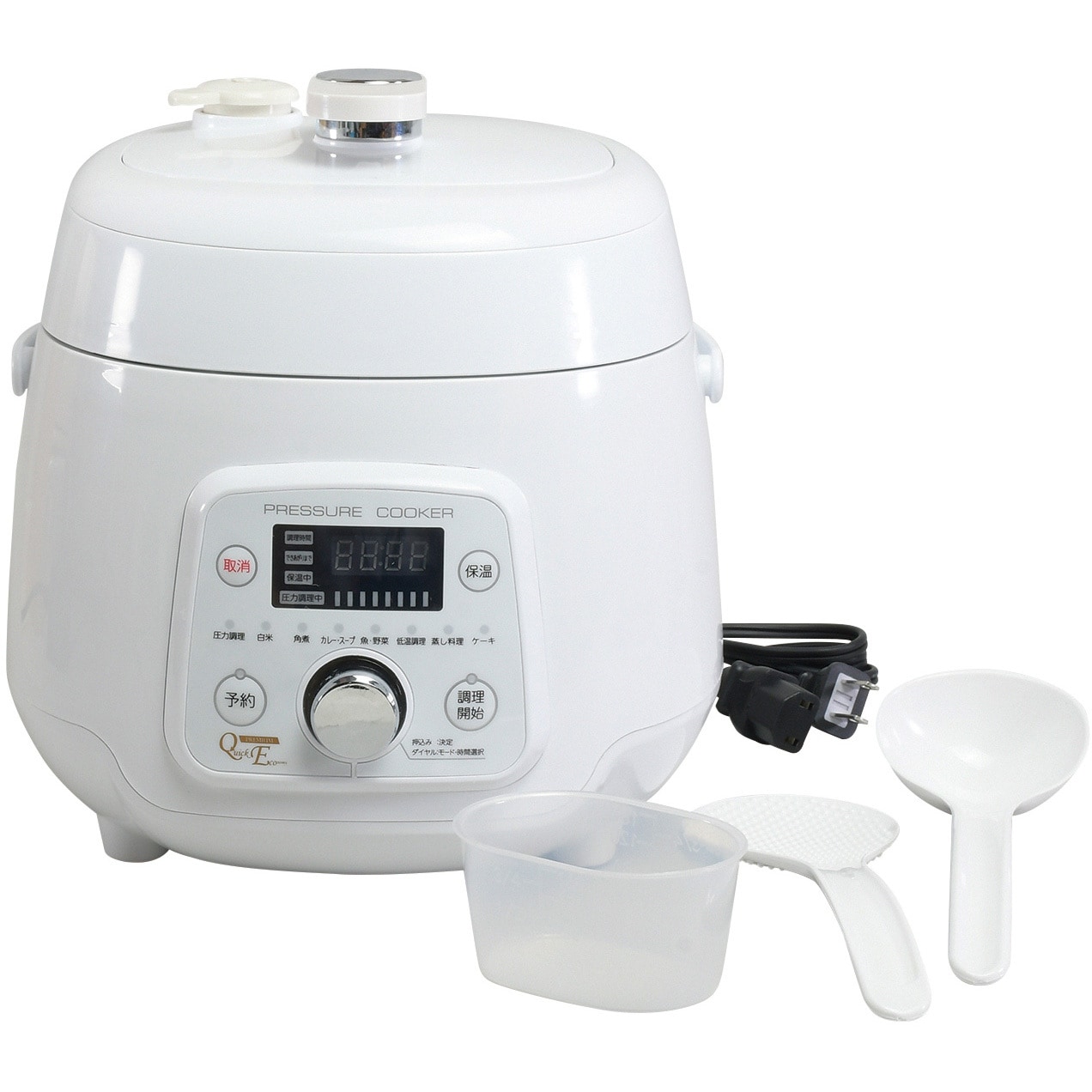 HB-8714 クイックエコ 電気圧力鍋 パール金属 容量2.5L 8,865円