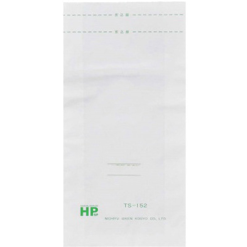 日油技研工業 紙製滅菌バッグ ヒートシール式 500枚入 PB901 (65-0595-43) 日油技研 オートクレーブ用紙製滅菌バッグ ヒートシール式 PB4 □▽467