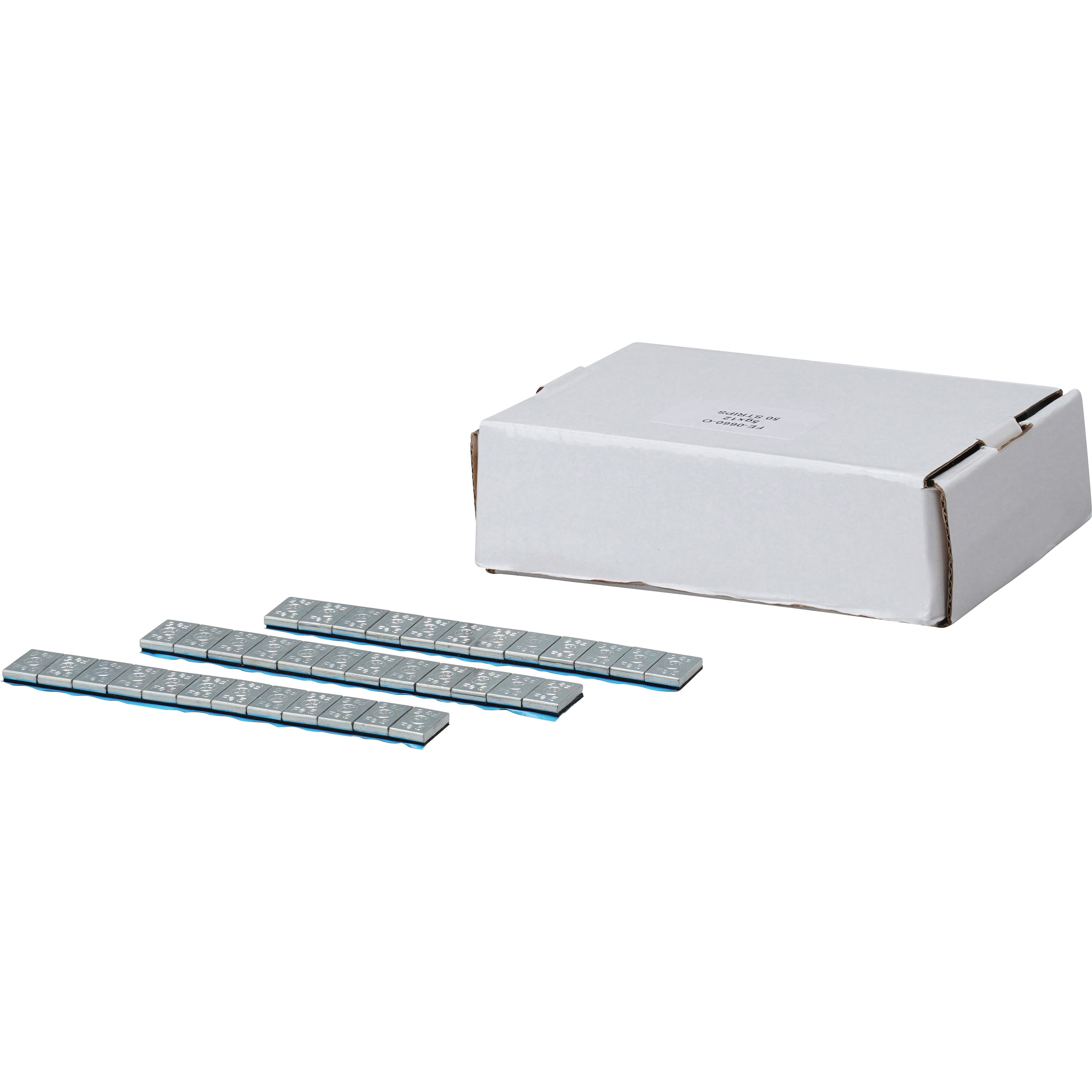 ＃ウェイト板タイプ　板鉛　1枚価格！ 鉛フリー鉄製貼付ウエイト 5g刻み 1パック(60g×50個) モノタロウ