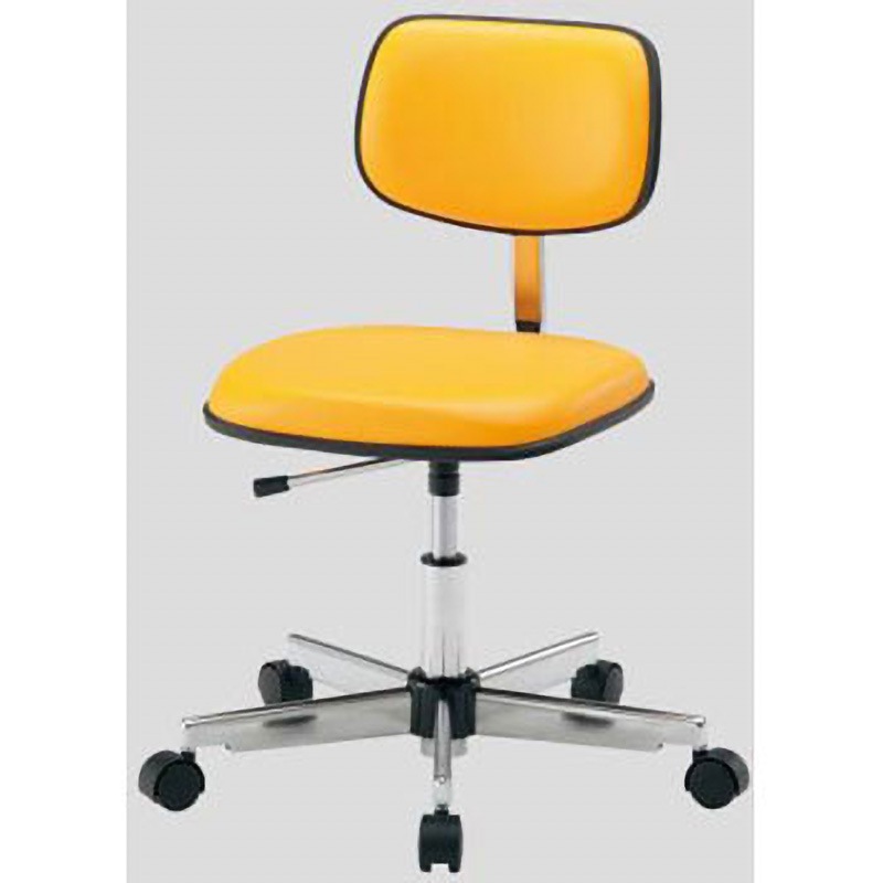 LSN-O カラフルスタンダードチェア アズワン キャスターあり