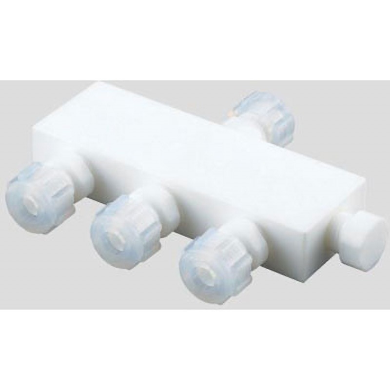 AF-8B3 アズフロン分配ホルダー アズワン 適合チューブ外径8mm 1個 AF-8B3