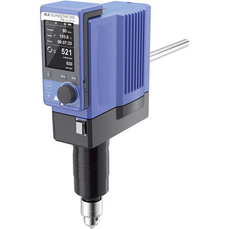 EUROSTAR 200 control P4 電子制御撹拌機 ユーロスター EUROSTARシリーズ IKA 91×231×379mmサイズ 直径(容器押さえ適用容器)40～300mm 1台