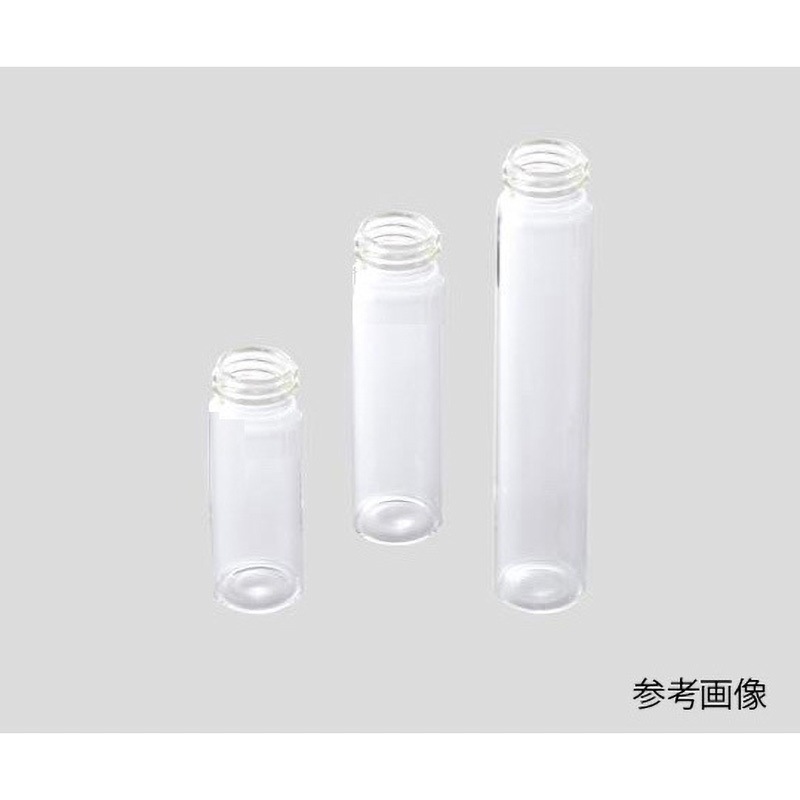 6017-V アズラボバイアル瓶(本体のみ) アズワン 60mL 透明色  1個 6017-V