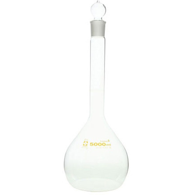 メスフラスコ 全量フラスコ・カスタムA 白 JCSS校正証明書付 アズワン 5000mL 33,865円