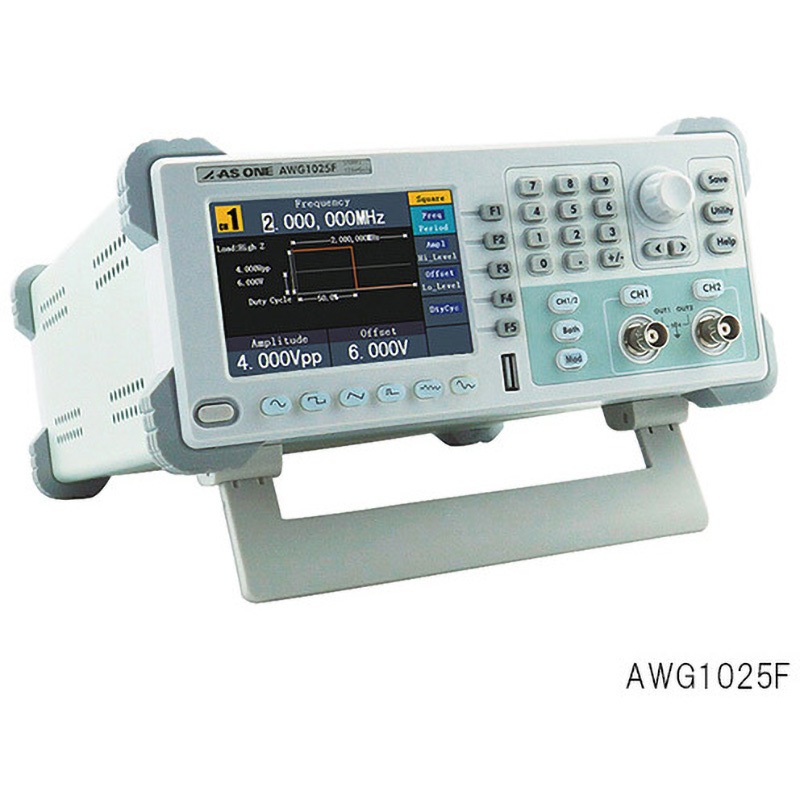 AWG1025F ファンクションジェネレータ 校正証明書付 AWGシリーズ 1個 アズワン 【通販モノタロウ】