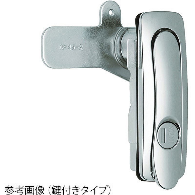 AB-251-2-1 防水平面スイングハンドル サチライトクロムめっき AB-25