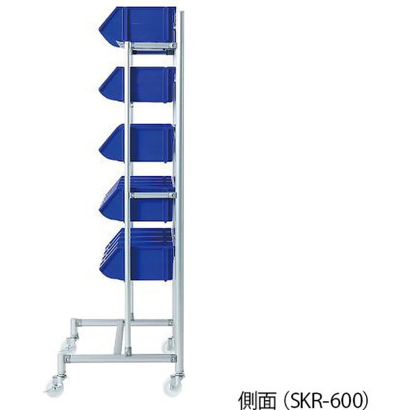 収納コンテナラック SKRシリーズ アズワン パネルラック(コンテナ