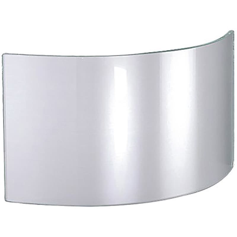 0100392 耐熱シールド 0100シリーズ JUTEC ガラス製 クリア色 寸法100×200×3mm