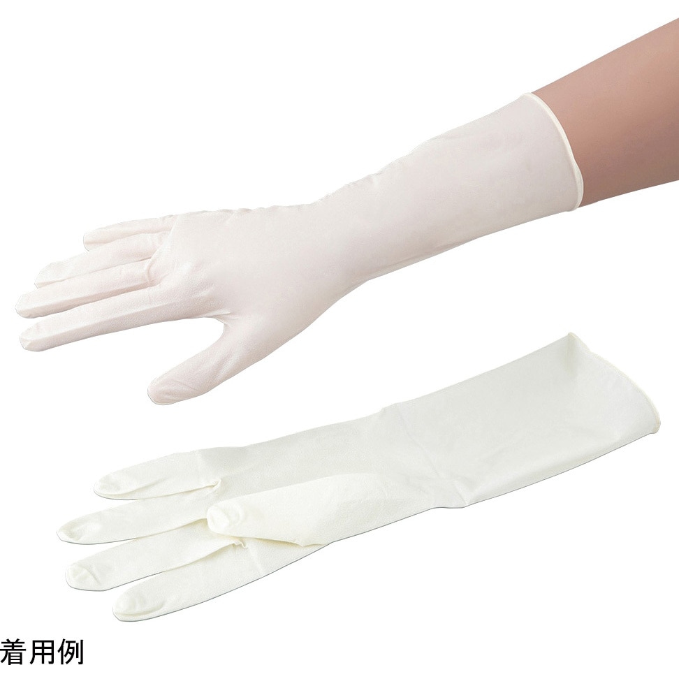 1482-7.0 滅菌済ニトリル手袋 ニトリルハンドAD γ線滅菌 オカモト[安全