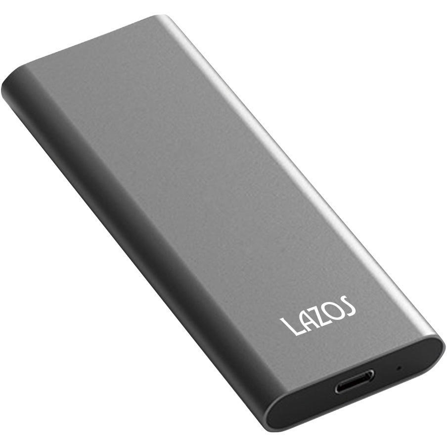 L-S1T-G2 ポータブル外付けSSD アズワン ブラック色 1TB   L-S1T-G2