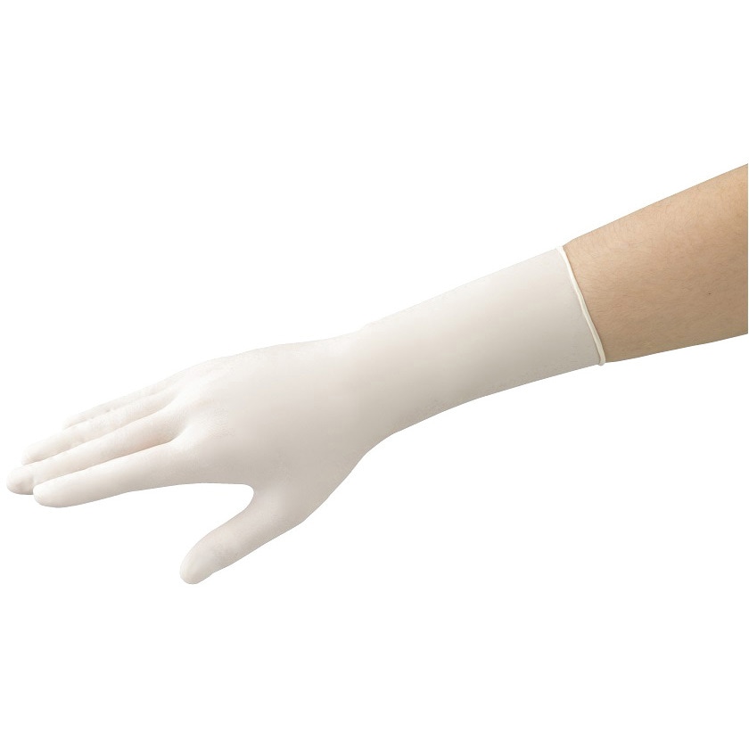 クリーンノール手袋・アルファ ラテックスパウダーフリー・エコノミー 500双入 アズワン サイズM