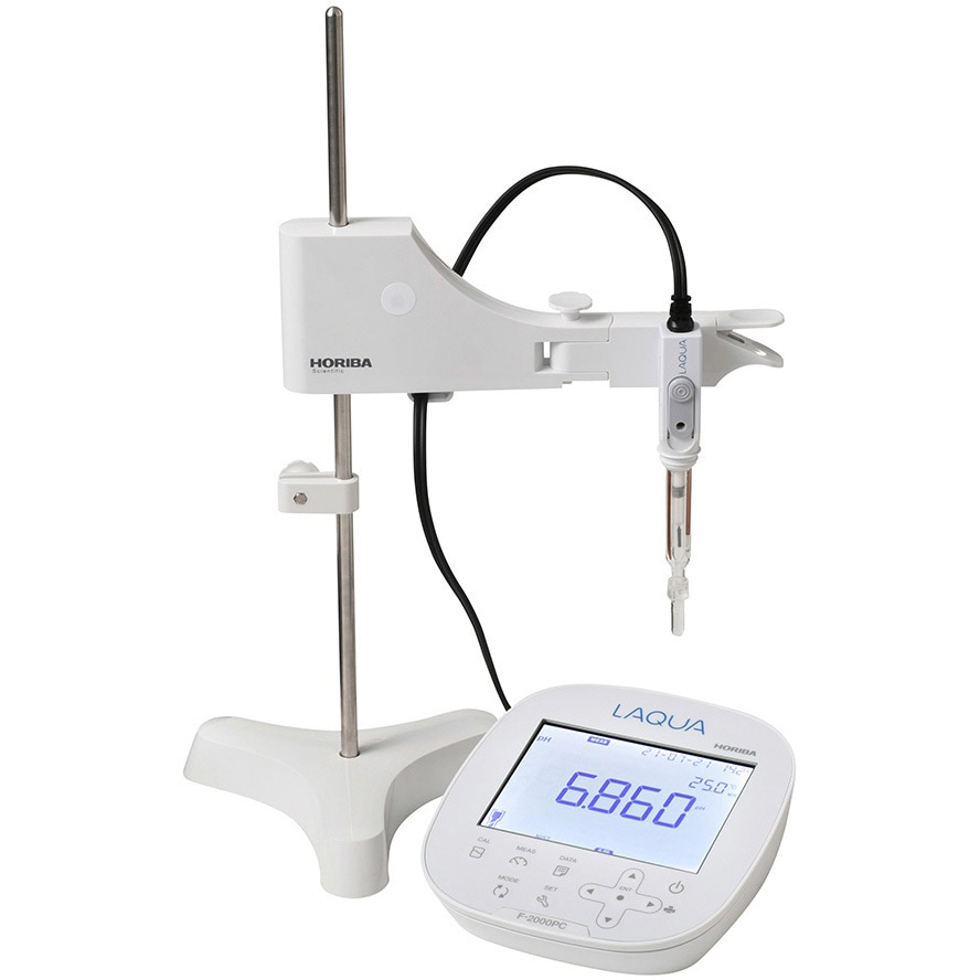 F-2000PC-V 卓上型pH・水質分析計 F-2000PCシリーズ HORIBA スリーブToupH電極(9681S-10D)セット
