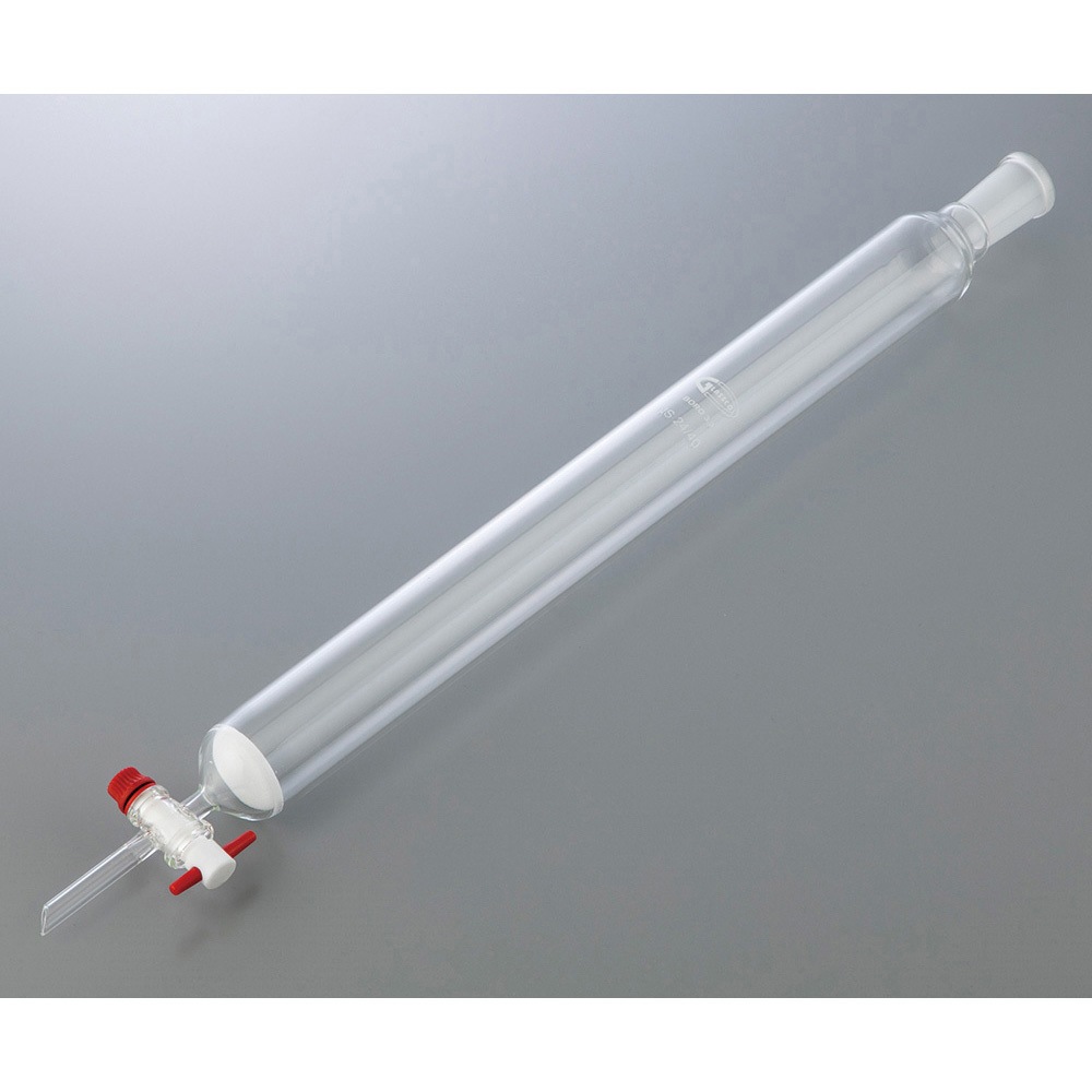 221.477.03 クロマトグラフ管 フィルター付き摺合有り Glassco サイズΦ40×457mm