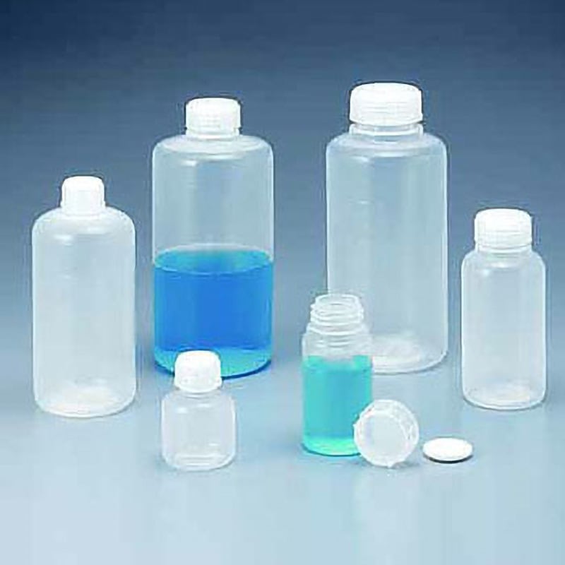 PFAボトル(中栓付) アズワン 広口タイプ 500mL  1個