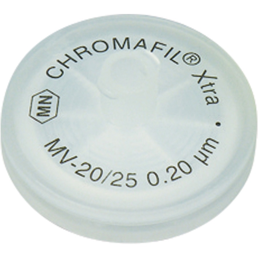 729206 シリンジフィルター セルロース混合エステル・CHROMAFIL Φ25mm 100個入 MACHEREY NAGEL 穴径0.2μm