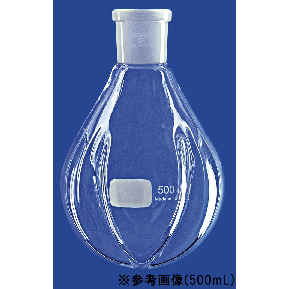 03 0430 58 粉体攪拌用ロータリーナスフラスコ 03 0430シリーズ SCHOTT/DURAN 摺合せNS29/32 500mL