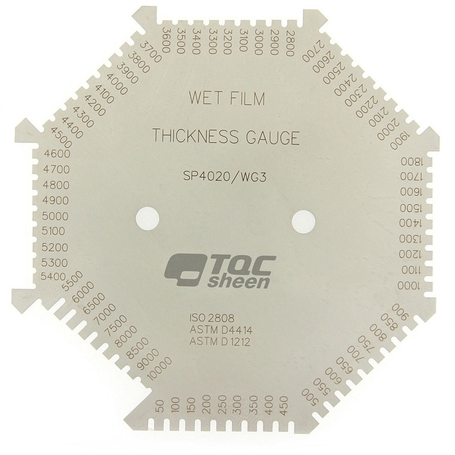 SP4020 角形ウェットフィルム膜厚計 SPシリーズ 1個 TQC Sheen 【通販モノタロウ】 16,546円